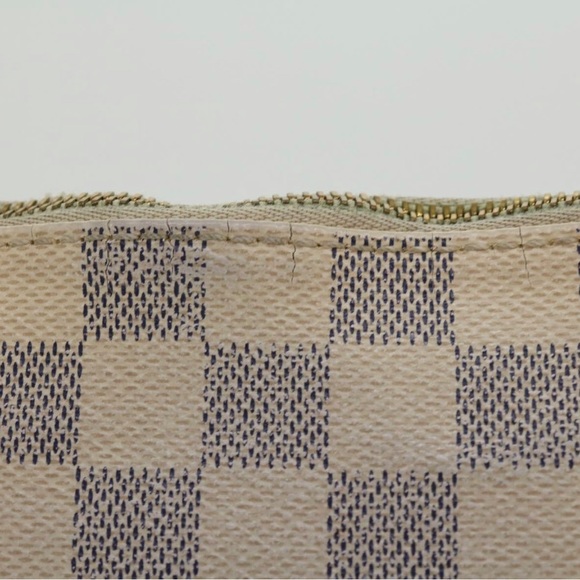 LOUIS VUITTON Damier Azur Pochette
Accessoires Pouch N51986 LV Auth rd2953 - Picture 4 of 7